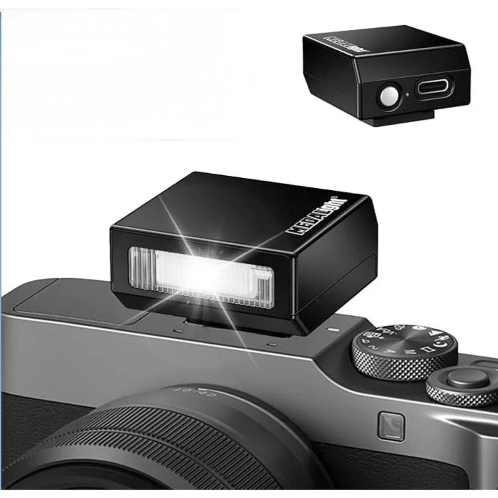 F1s Mini Camera Flash for Ricoh GR3/GR3X/Fuji/Sony ZV1/Nikon/Canon/Olympus